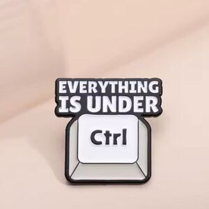 3/20 Everything is Under Control Enamel Pin